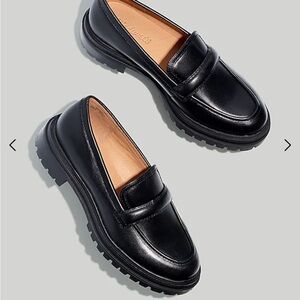 Madewell The Bradley Lugsole Loafer in Leather